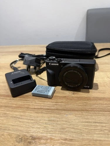 Canon PowerShot G7 X Mark III Black 20.1MP Digital Camera - Black mint