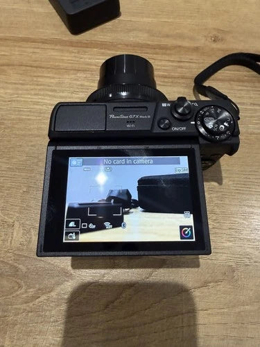 Canon PowerShot G7 X Mark III Black 20.1MP Digital Camera - Black mint