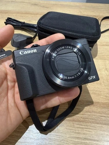 Canon PowerShot G7 X Mark III Black 20.1MP Digital Camera - Black mint